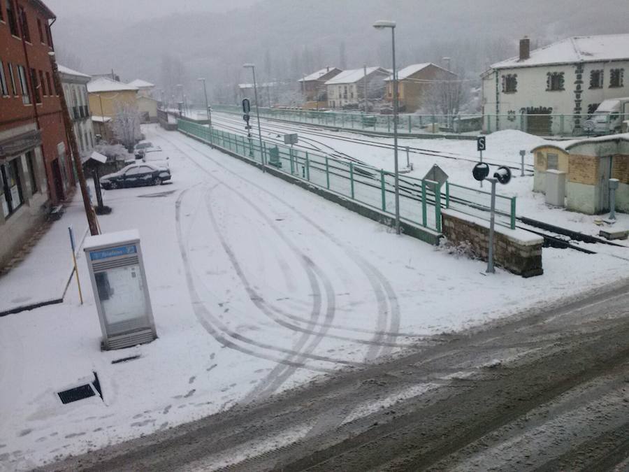 Nieva en la provincia