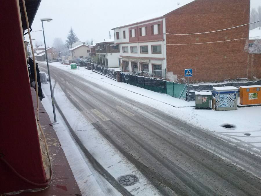 Nieva en la provincia