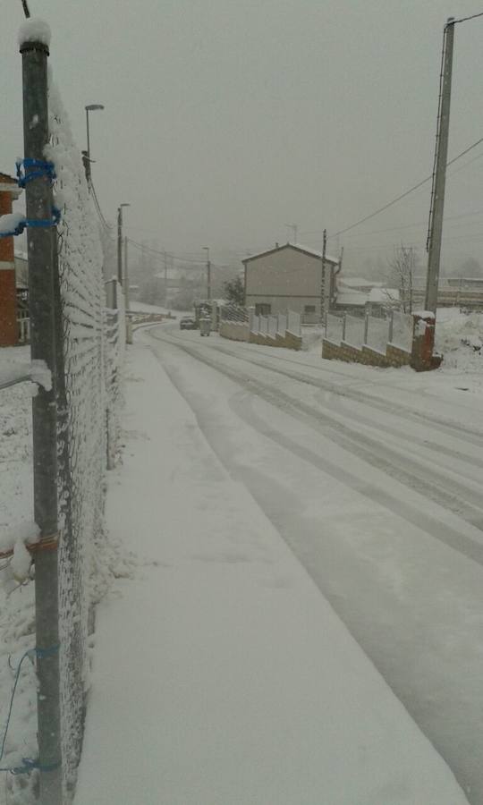 Nieva en la provincia