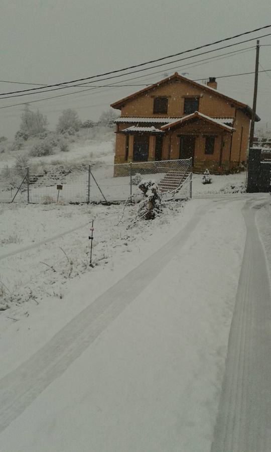 Nieva en la provincia