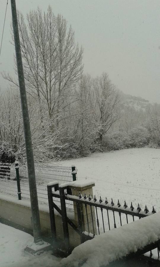 Nieva en la provincia