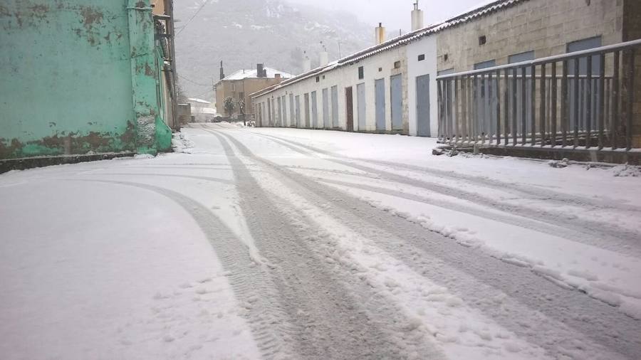 Nieva en la provincia