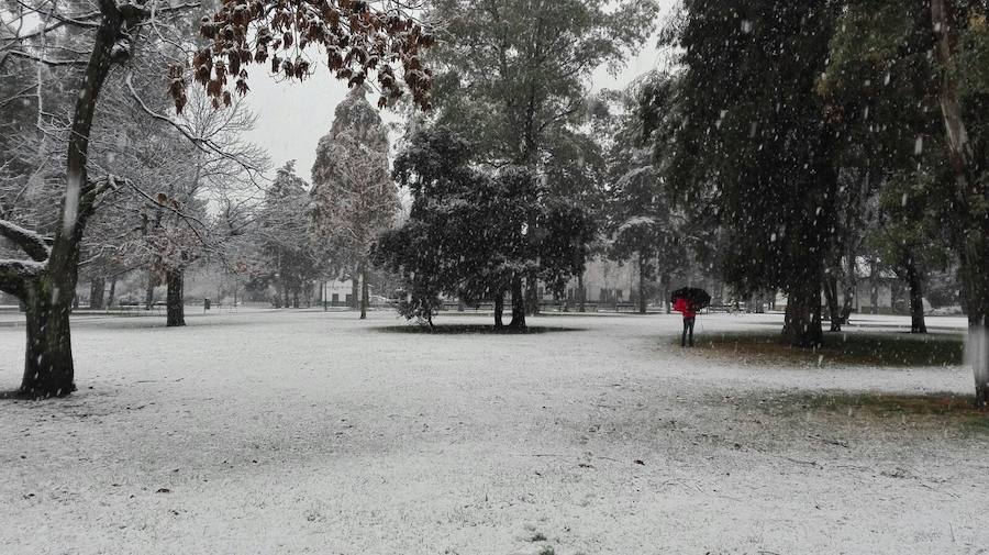 Nieva en la provincia