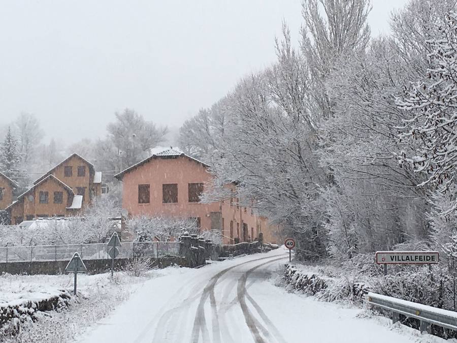 Nieva en la provincia