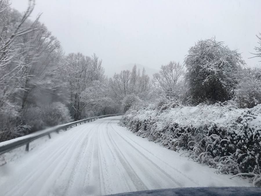 Nieva en la provincia