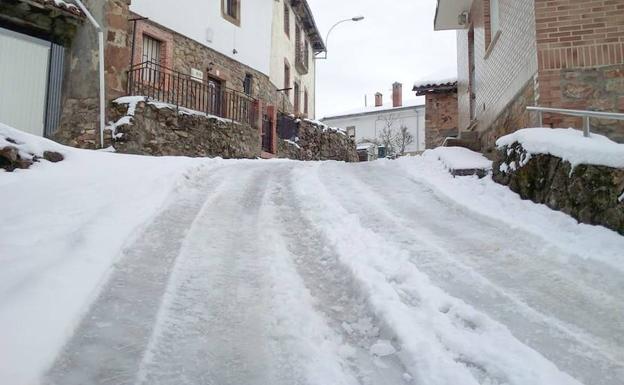 Estado de las calles del pueblo.