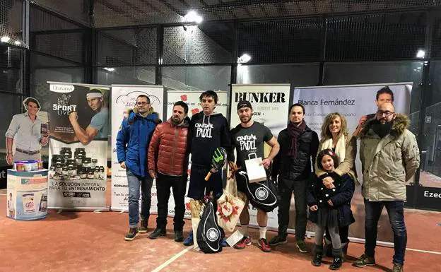 Jorge Martínez y Víctor Recuero, campeones del Torneo de Año Nuevo de Central Padel León