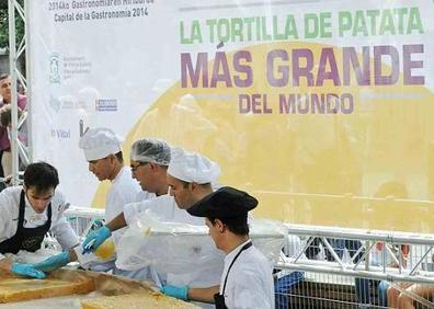 Imagen secundaria 1 - Varios de los actos de la Capital Gastronómica de 2014.