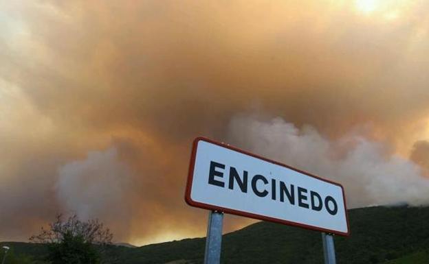 Incendio en La Cabrera.