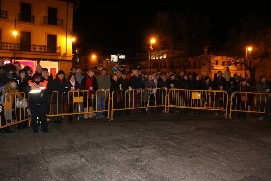 Tradicional hoguera de San Antón