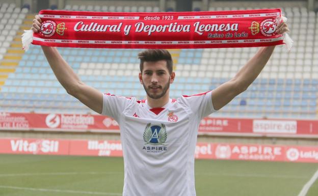 David García, en su presentación como jugador de la Cultural.