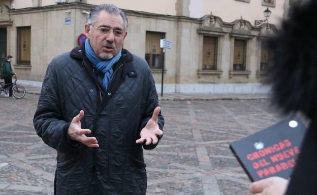 Ricardo Magaz, durante la entrevista para leonoticias-