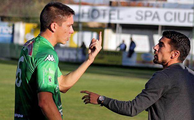 Diego Merino, entrenador del Atlético Astorga.