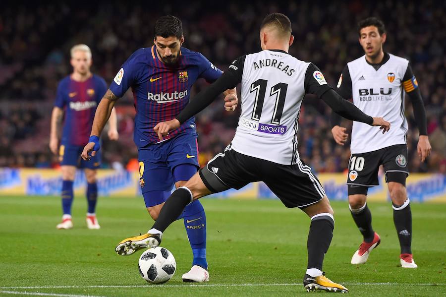 El conjunto azulgrana se hizo con la victoria en su feudo y afronta el duelo de Mestalla con todo de cara para meterse en la final.