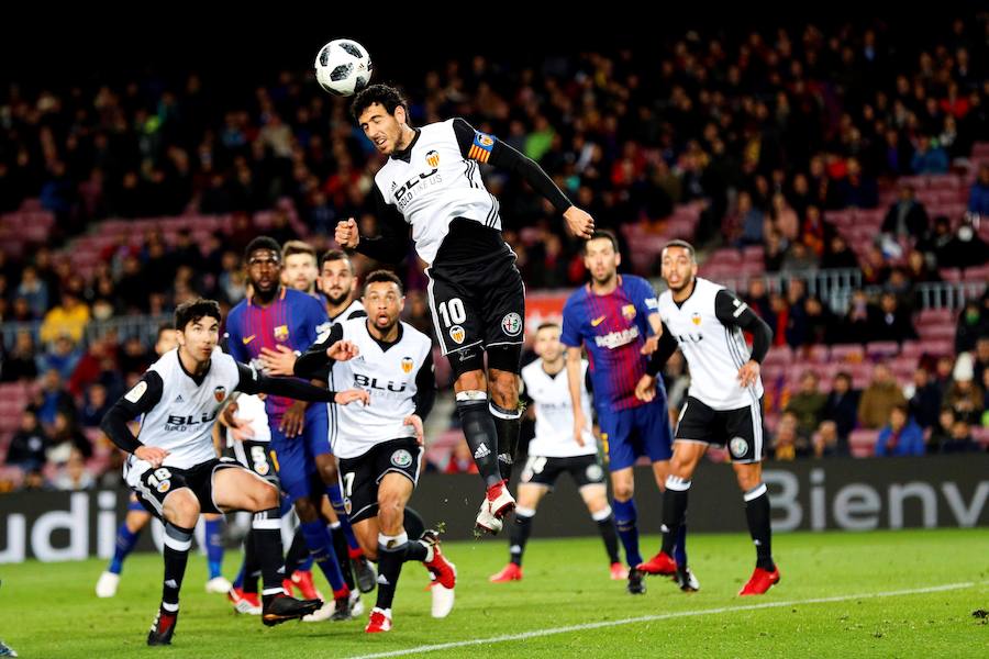 El conjunto azulgrana se hizo con la victoria en su feudo y afronta el duelo de Mestalla con todo de cara para meterse en la final.