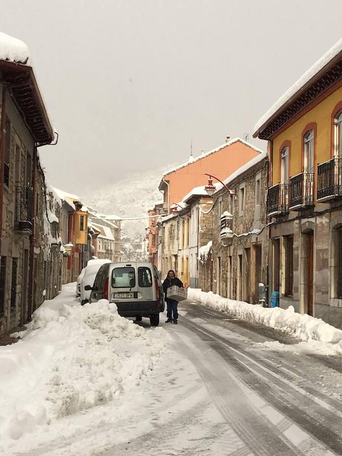 La provincia de León se tiñe de blanco