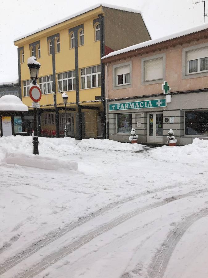 La provincia de León se tiñe de blanco