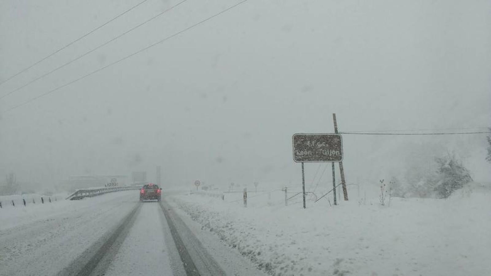 La provincia de León se tiñe de blanco