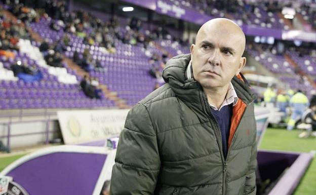 Luis César Sampedro, entrenador del Real Valladolid.