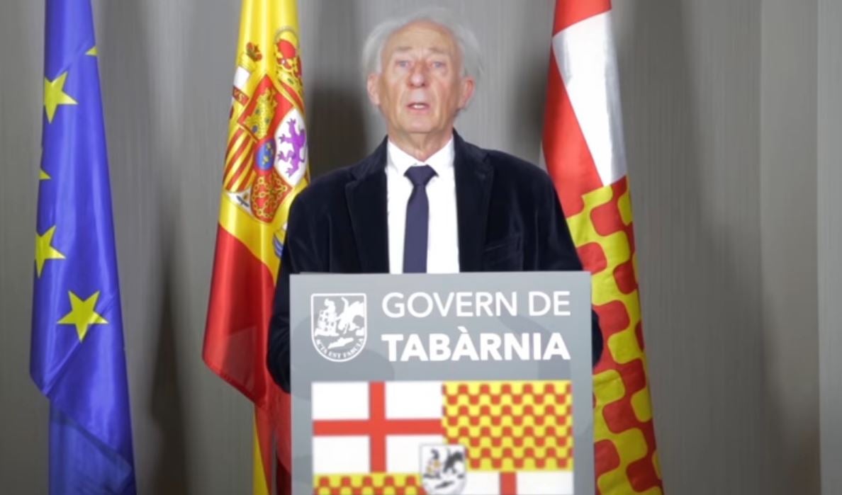 Albert Boadella, presidente de Tabarnia en el exilio.