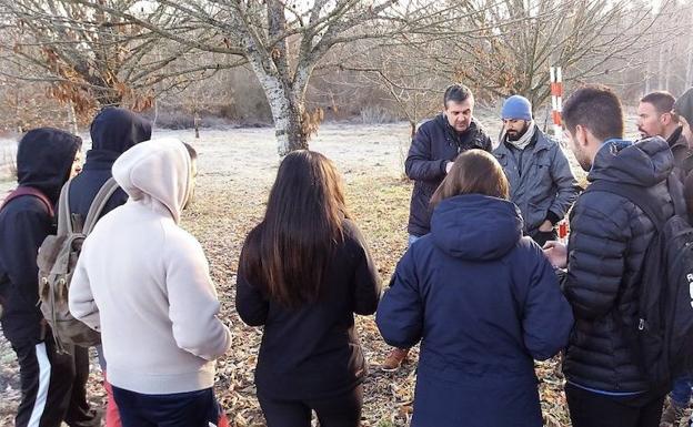 Alumnos de FP de Almázcara participan en una jornada sobre ‘El Ingeniero Forestal 4.0’