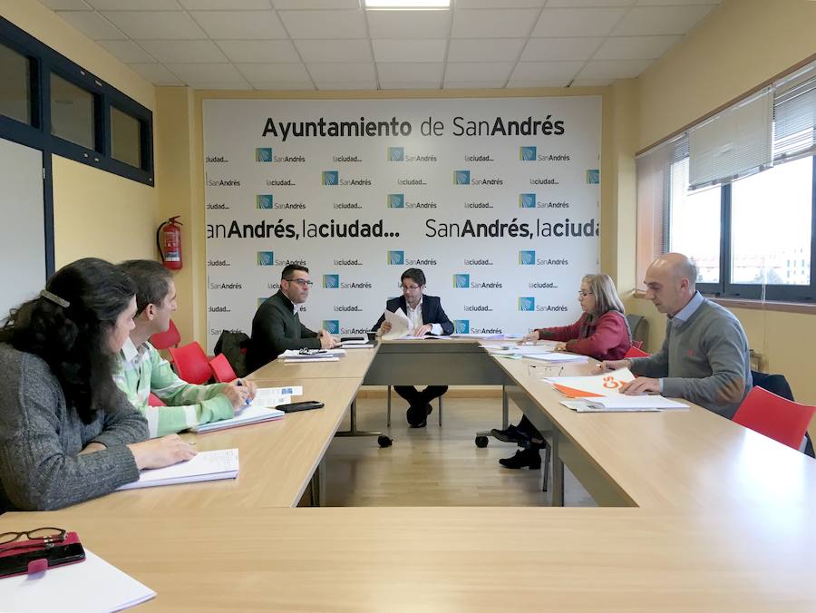 Un momento de la junta de portavoces. 