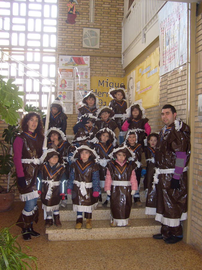 Los escolares de la provincia de Palencia disfrutan del carnaval