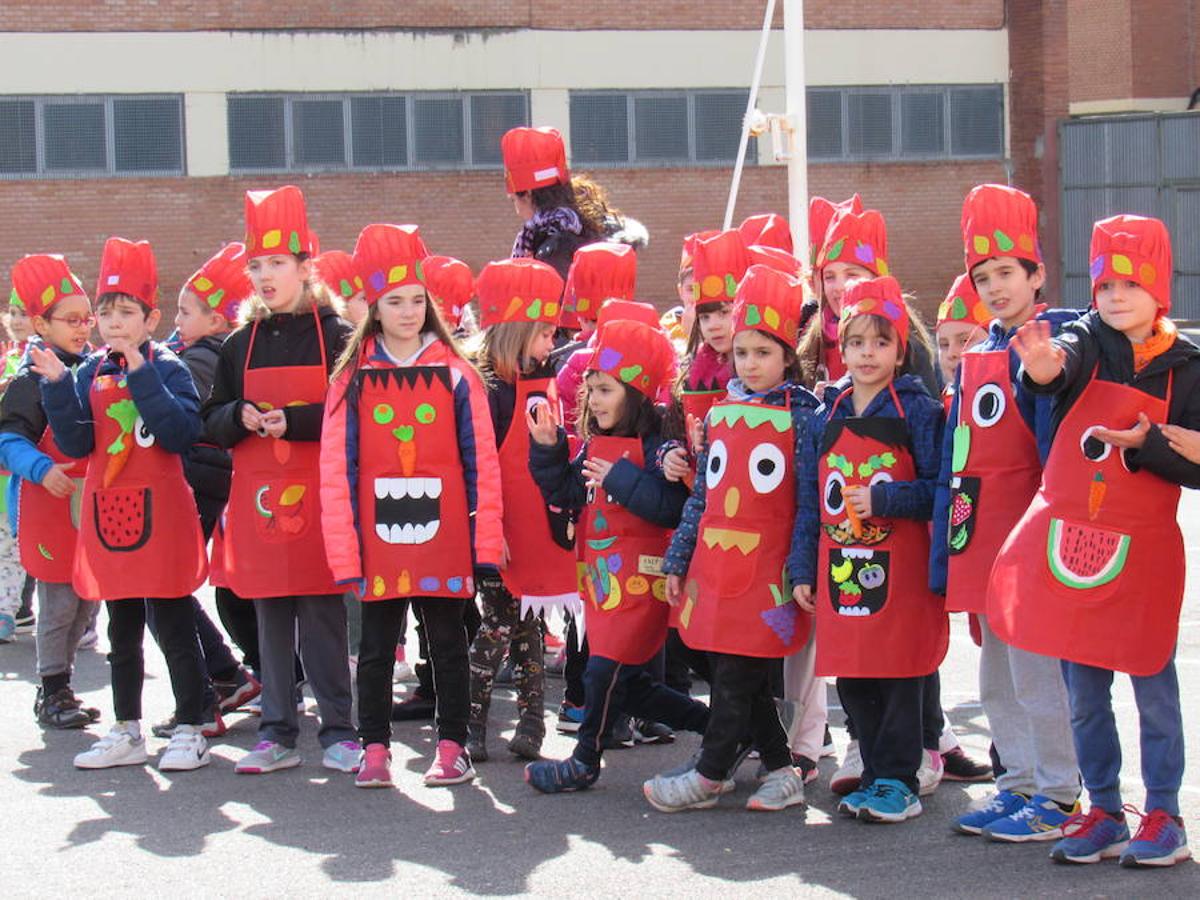 Los escolares de la provincia de Palencia disfrutan del carnaval