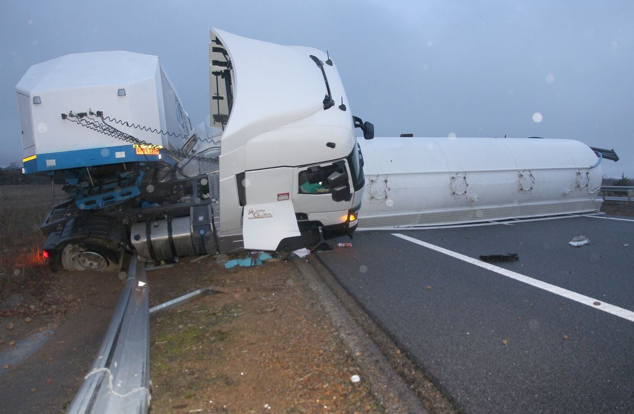 Accidente en la León-Burgos