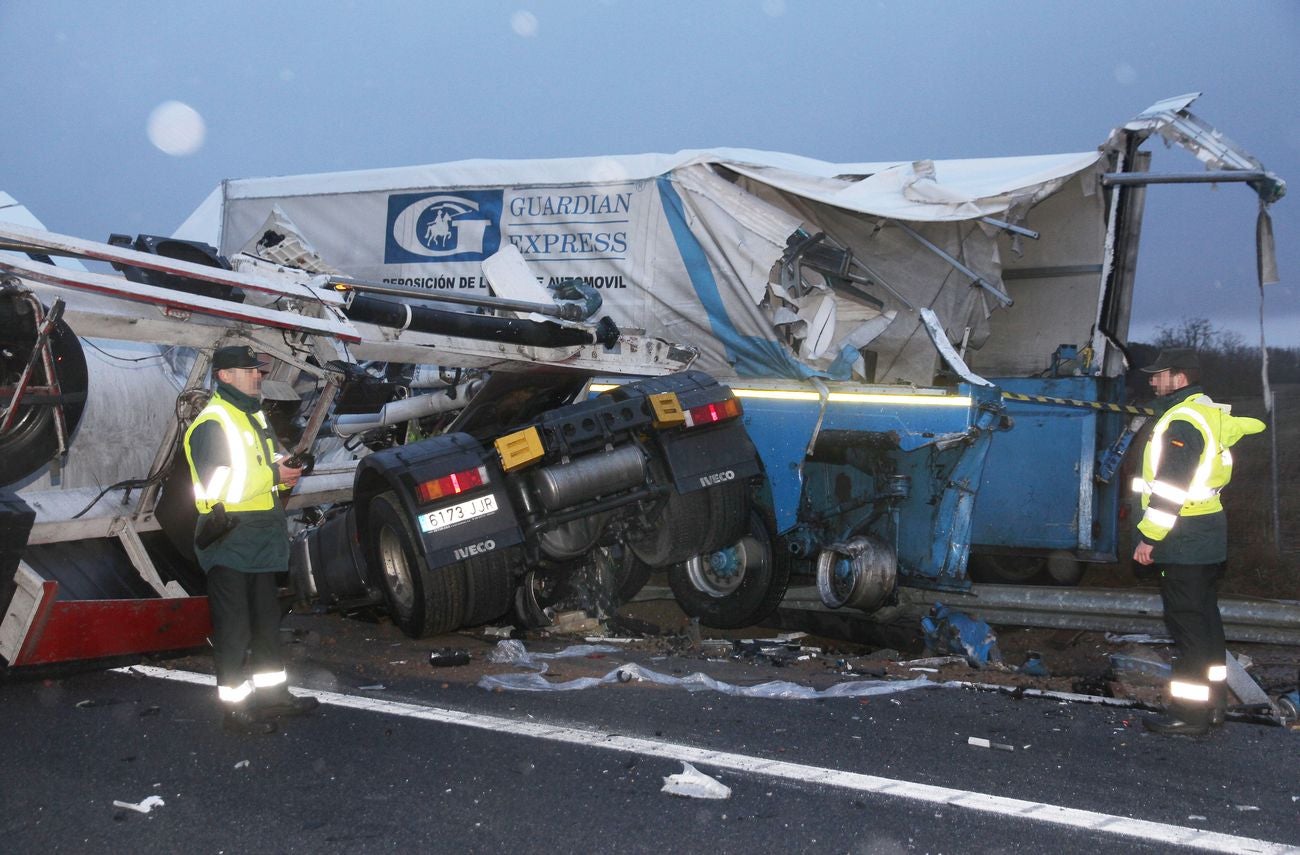 Accidente en la León-Burgos