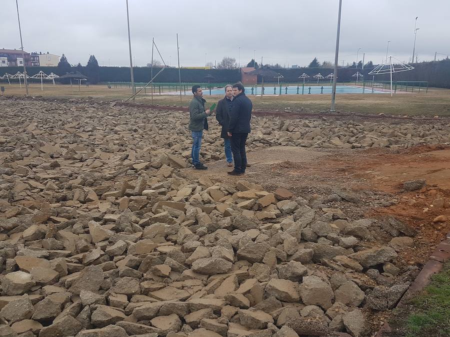 Fotos: Reformas en las piscinas de Villaquilambre