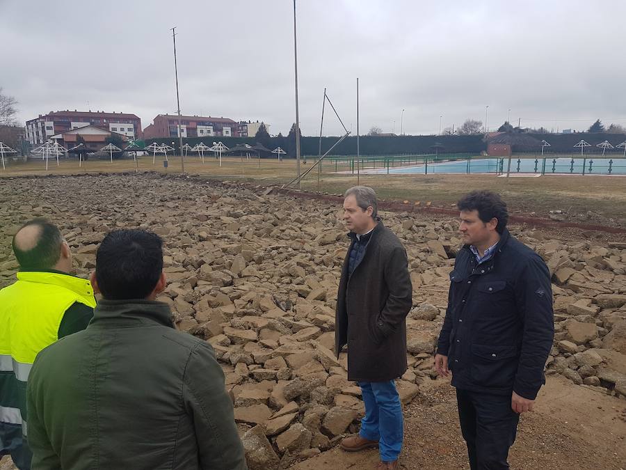 Fotos: Reformas en las piscinas de Villaquilambre