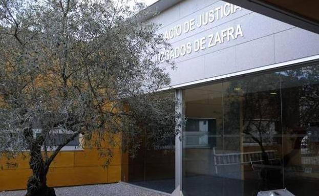 Palacio de Justicia de Zafra, en cuyo Juzgado de Instrucción número 1 se investiga el caso. 