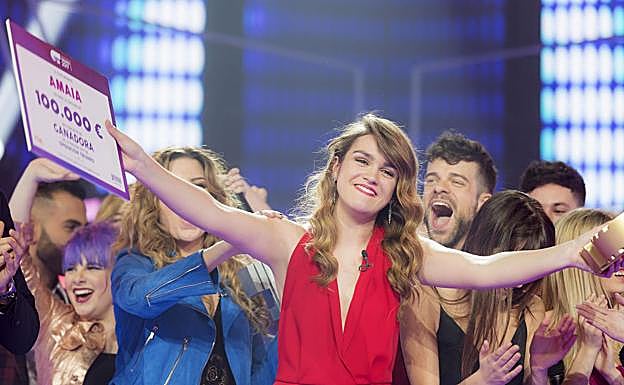 Amaia, la ganadora de la última edición.