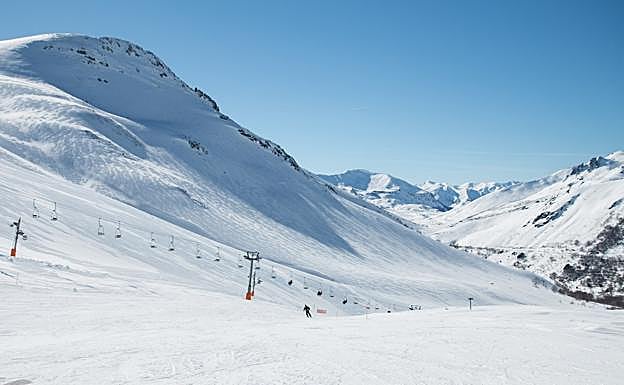 San Isidro, en León, durante una de las jornadas soleadas del fin de semana