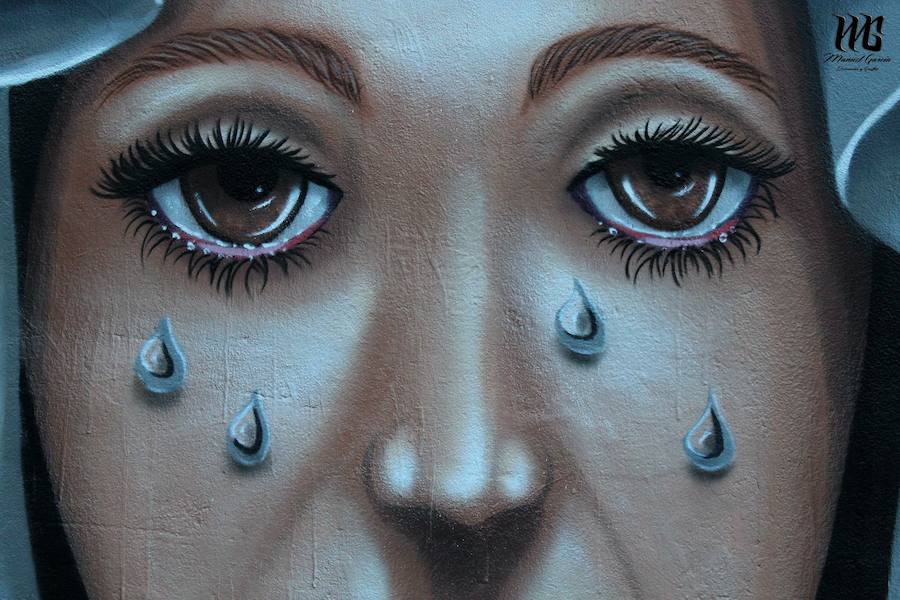 Fotos: Así queda el mural de la pasión