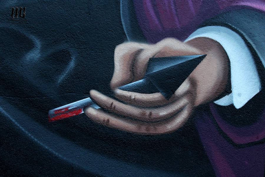 Fotos: Así queda el mural de la pasión