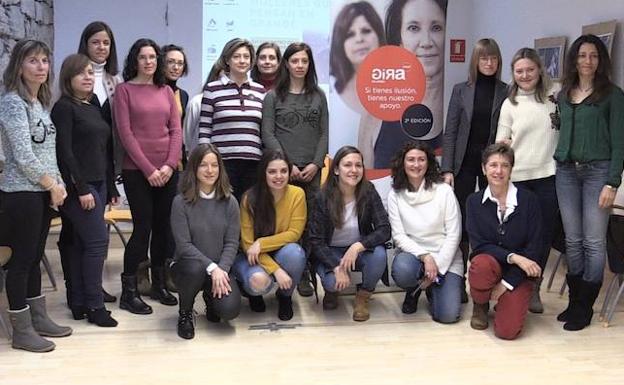 Participantes en la Gira Mujeres Coca-Cola. 