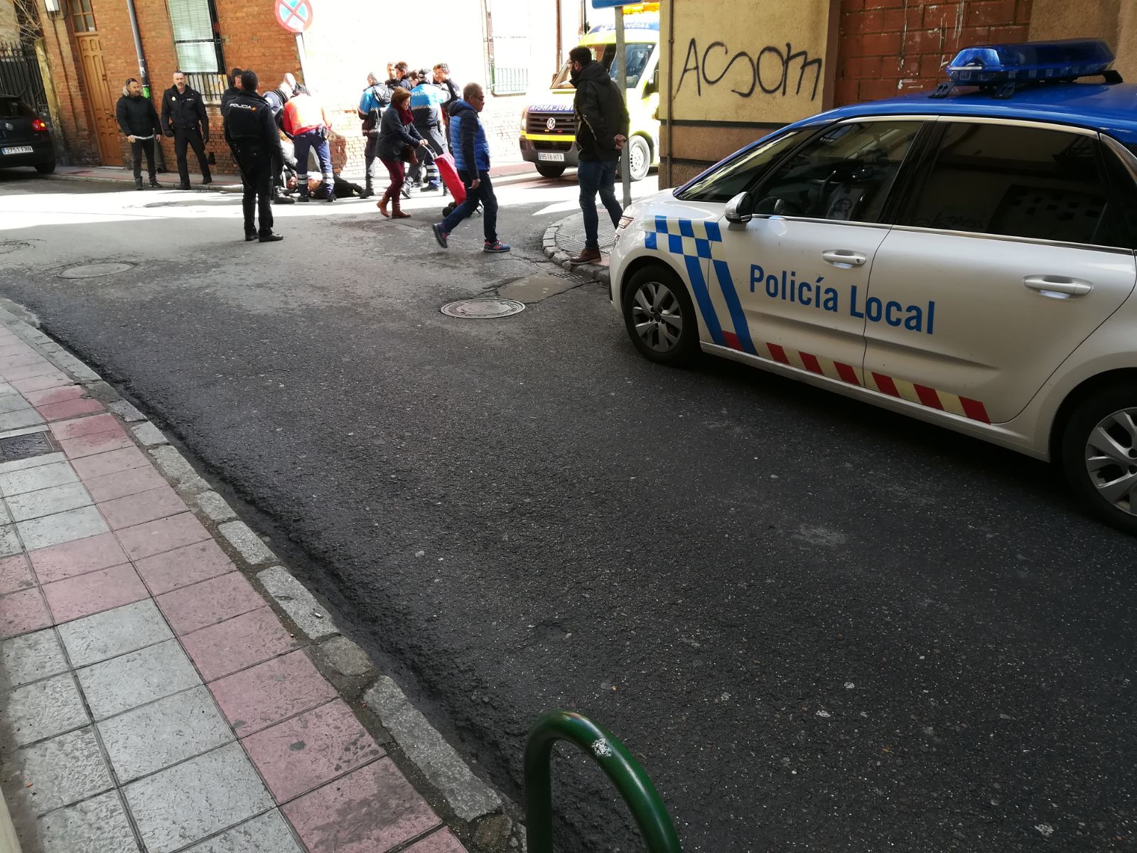 Fotos: Apuñalamiento en el centro de León