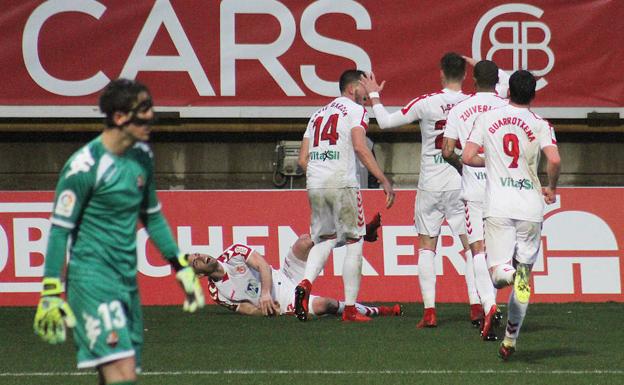 Celebración del 2-0.