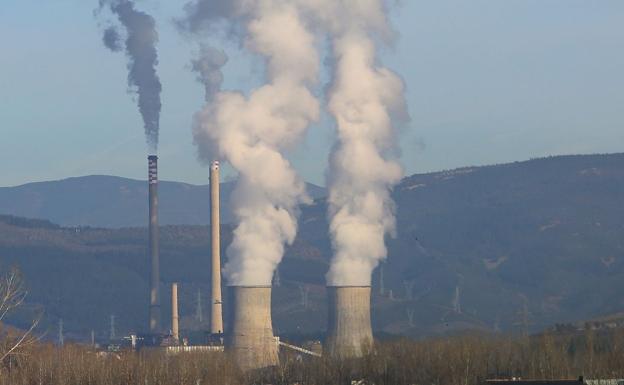 Imagen de la térmica de Compostilla.