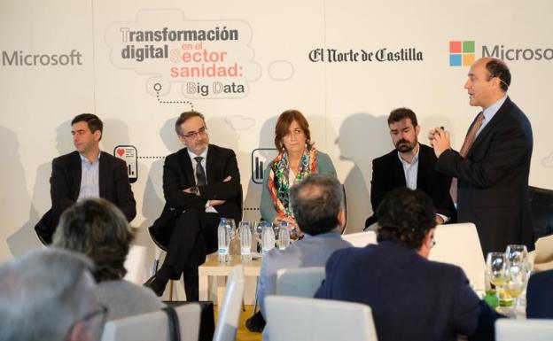 Un momento de la jornada 'Transformación digital en el sector de Sanidad: big data', organizada por El Norte de Castilla.