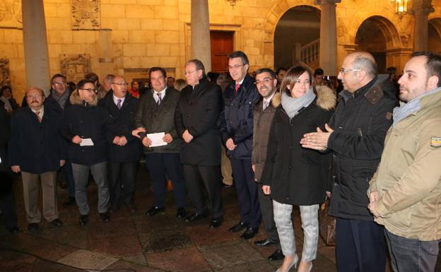 Coordinadores y colabores de 'Los Sentidos de la Semana Santa'. 