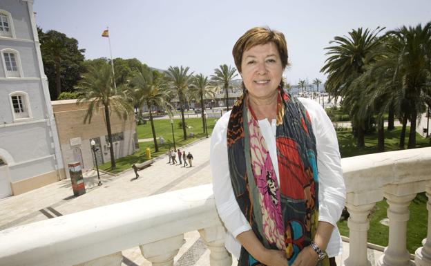 Pilar Barreiro, actual senadora del PP, durante su etapa como alcaldesa de Cartagena.