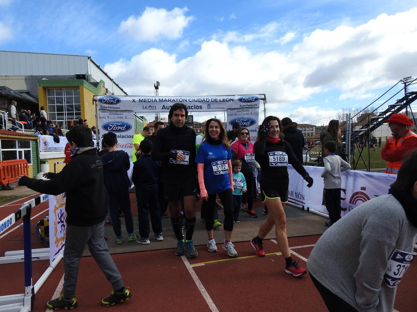 Galería de imágenes de los 2 kilómetros de la Media Maratón de León