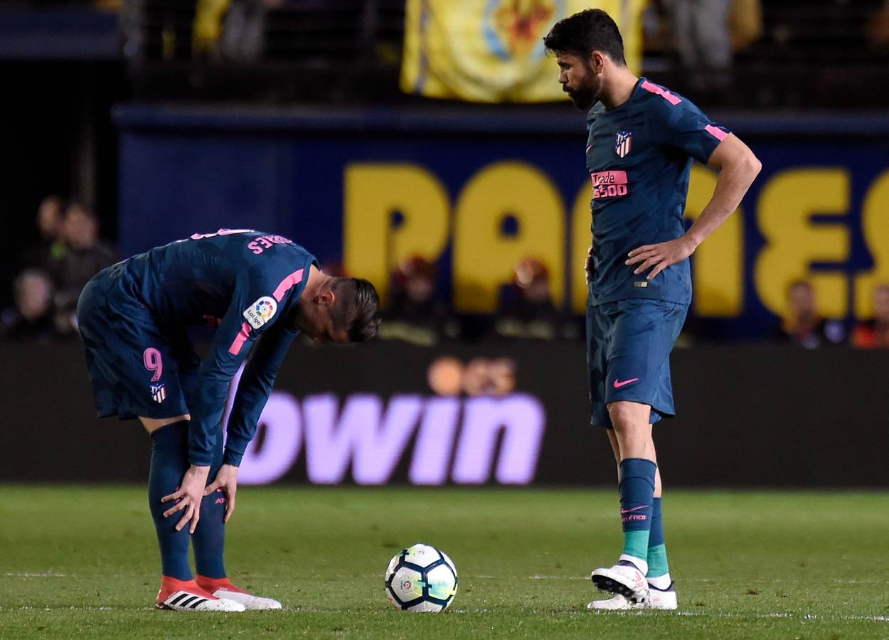 Las mejores imágenes del aprtido de la 29ª jornada entre el Villarreal y el Atlético, en el estadio de La Cerámica. 