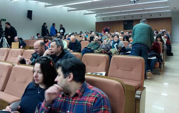 Participantes en el encuentro celebrado en el Campus de Ponferrada. 