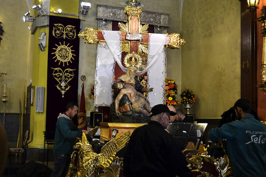 Fotos: Los preparativos de La Pasión