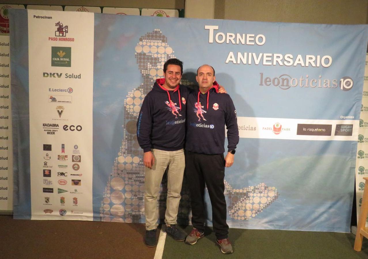 Fotos: Parejas del Torneo X aniversario Leonoticias