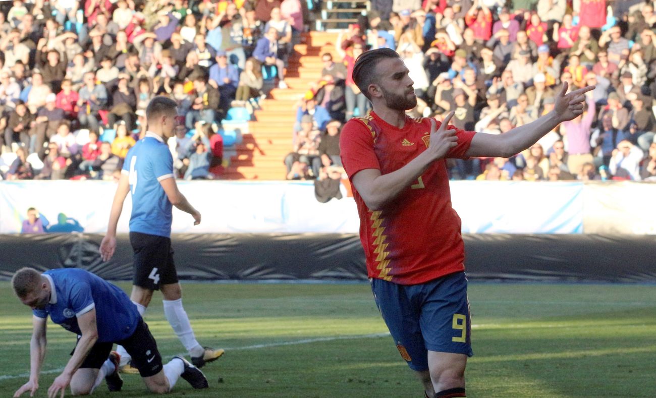 España sub 21 golea en El Toralín